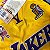 Camisa de Basquete Los Angeles Lakers 2001/2002 Bordado Denso Hardwood Classics M&N - 8 Kobe Bryant - Imagem 3