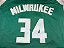 Camisa de Basquete Milwaukee Bucks 2023 - Antetokounmpo 34 - Imagem 3