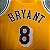 Camisa de Basquete Los Angeles Lakers 1996-97 Hardwood Classics M&N (Prensado a Quente) - 8 Kobe Bryant - Imagem 3