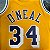 Camisa de Basquete Los Angeles Lakers 1996-97 Hardwood Classics M&N (Prensado a Quente) - 34 Shaquille O'neal - Imagem 3