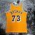 Camisa de Basquete Los Angeles Lakers 1998-99 Hardwood Classics M&N (Prensado a Quente) - 73 Dennis Rodman - Imagem 2