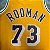 Camisa de Basquete Los Angeles Lakers 1998-99 Hardwood Classics M&N (Prensado a Quente) - 73 Dennis Rodman - Imagem 4