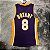Camisa de Basquete Los Angeles Lakers 2000-01 Hardwood Classics M&N (Prensado a Quente) - 8 Kobe Bryant - Imagem 2