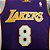 Camisa de Basquete Los Angeles Lakers 2000-01 Hardwood Classics M&N (Prensado a Quente) - 8 Kobe Bryant - Imagem 8