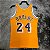 Camisa de Basquete Los Angeles Lakers 2007/08 Hardwood Classics M&N (Prensado a Quente) - 24 Kobe Bryant - Imagem 2