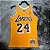 Camisa de Basquete Los Angeles Lakers 2007/08 Hardwood Classics M&N (Prensado a Quente) - 24 Kobe Bryant - Imagem 1