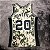 Camisa de Basquete San Antonio Spurs 2013-14 Hardwood Classics M&N (Prensado a Quente) - 20 Manu Ginobili - Imagem 2