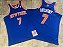 Camisa de Basquete New York Knicks 2012-13 Versão Bordado Denso - 7 Carmelo Anthony - Imagem 1