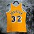Camisa de Basquete Los Angeles Lakers 1984/85 Hardwood Classics M&N (Prensado a Quente) - 32 Magic Johnson - Imagem 2