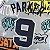 Camisa de Basquete San Antonio Spurs Especial Grafiti 2002-03 Hardwood Classics M&N (Prensado a Quente) - 9 Tony Parker - Imagem 4