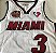 Camisa de Basquete Miami Heat Hall da Fama Hardwood Classics M&N - 3 Dwayne Wade - Imagem 7