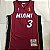 Camisa de Basquete Miami Heat Especial Campeão 2005/06 Hardwood Classics M&N - 3 Dwayne Wade - Imagem 1