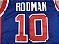 Camisa de Basquete Retrô Detroit Pistons - 11 Isiah Thomas, 10 Dennis Rodman - Imagem 3