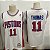 Camisa de Basquete Retrô Detroit Pistons - 11 Isiah Thomas, 10 Dennis Rodman - Imagem 6