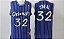 Camisas Retrô Orlando Magic- 32 Shaquille O'Neal, 1 McGrady, 1 Hardaway - Imagem 4