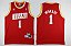 Camisas de Basquete Retrô Houston Rockets - 34 Olajuwon, 22 Drexler, 1 McGrady - Imagem 5