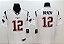 Camisas New England Patriots - 12 Tom Brady, 87 Rob Gronkowski - Imagem 1