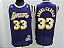 Camisas de Basquete Los Angeles Lakers retrô - 32 Magic Johnson, 33 Abdul-Jabbar, 13 Chamberlain - Imagem 3