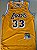 Camisas de Basquete Los Angeles Lakers retrô - 32 Magic Johnson, 33 Abdul-Jabbar, 13 Chamberlain - Imagem 4