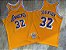 Camisas de Basquete Los Angeles Lakers Hardwood Classics M&N - 32 Magic Johnson - Imagem 1