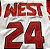 Camisa de Basquete Especial West All Star Game 2008 Hardwood Classics M&N - 24 Kobe Bryant - Imagem 4