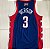 Camisa de Basquete East All Star Game 2004 Hardwood Classics M&N - 3 Allen Iverson, 15 Vince Carter, 1 Tracy McGady - Imagem 2