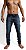Calça Jeans Bolso Cargo - Loja His - Imagem 1
