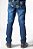 Calça Jeans Slim Com Aplicação - Loja His - Imagem 3