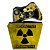 KIT Capa Case e Skin Xbox 360 Controle - Radioativo - Imagem 4