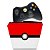 Capa Xbox 360 Controle Case - Pokemon Pokebola - Imagem 1