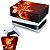 KIT PS5 Capa e Case Controle - Fire Flower - Imagem 1