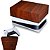 KIT PS5 Fat Capa e Case Controle - Madeira - Imagem 1
