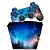 KIT Capa Case e Skin PS2 Controle - Universo Cosmos - Imagem 1