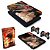 KIT PS2 Slim Skin e Capa Anti Poeira - Tekken 5 - Imagem 1