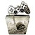 KIT Capa Case e Skin PS3 Controle - Resistance Fall Of - Imagem 1