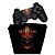 KIT Capa Case e Skin PS3 Controle - Diablo 3 - Imagem 1