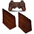 KIT Capa Case e Skin PS3 Controle - Madeira #1 - Imagem 2