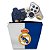 KIT Capa Case e Skin PS3 Controle - Real Madrid - Imagem 1
