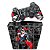 KIT Capa Case e Skin PS3 Controle - Arlequina Harley Quinn - Imagem 1