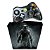 KIT Capa Case e Skin Xbox 360 Controle - Skyrim - Imagem 1