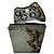 KIT Capa Case e Skin Xbox 360 Controle - Bioshock - Imagem 1
