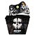 KIT Capa Case e Skin Xbox 360 Controle - Call Of Duty Ghosts - Imagem 1