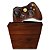 KIT Capa Case e Skin Xbox 360 Controle - Madeira #1 - Imagem 1