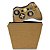 KIT Capa Case e Skin Xbox 360 Controle - Madeira #2 - Imagem 1