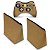 KIT Capa Case e Skin Xbox 360 Controle - Madeira #2 - Imagem 2