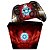 KIT Capa Case e Skin Xbox One Fat Controle - Iron Man - Homem de Ferro - Imagem 1