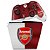 KIT Capa Case e Skin Xbox One Fat Controle - Arsenal Football Club - Imagem 1
