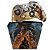 KIT Capa Case e Skin Xbox One Fat Controle - Far Cry Primal - Imagem 1