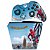 KIT Capa Case e Skin Xbox One Fat Controle - Homem Aranha - Spiderman Homecoming - Imagem 1