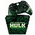KIT Capa Case e Skin Xbox One Fat Controle - Hulk Comics - Imagem 1